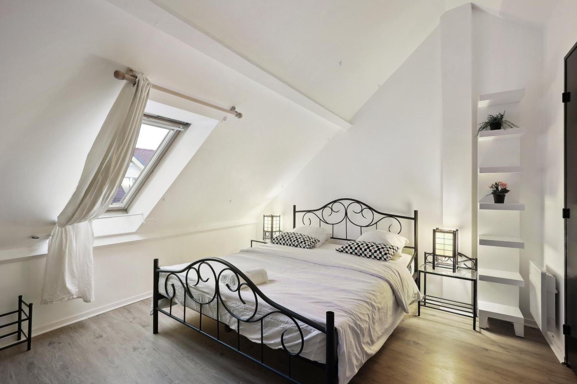 Chic Apart Duplex With Parking Palaiseau Exterior foto